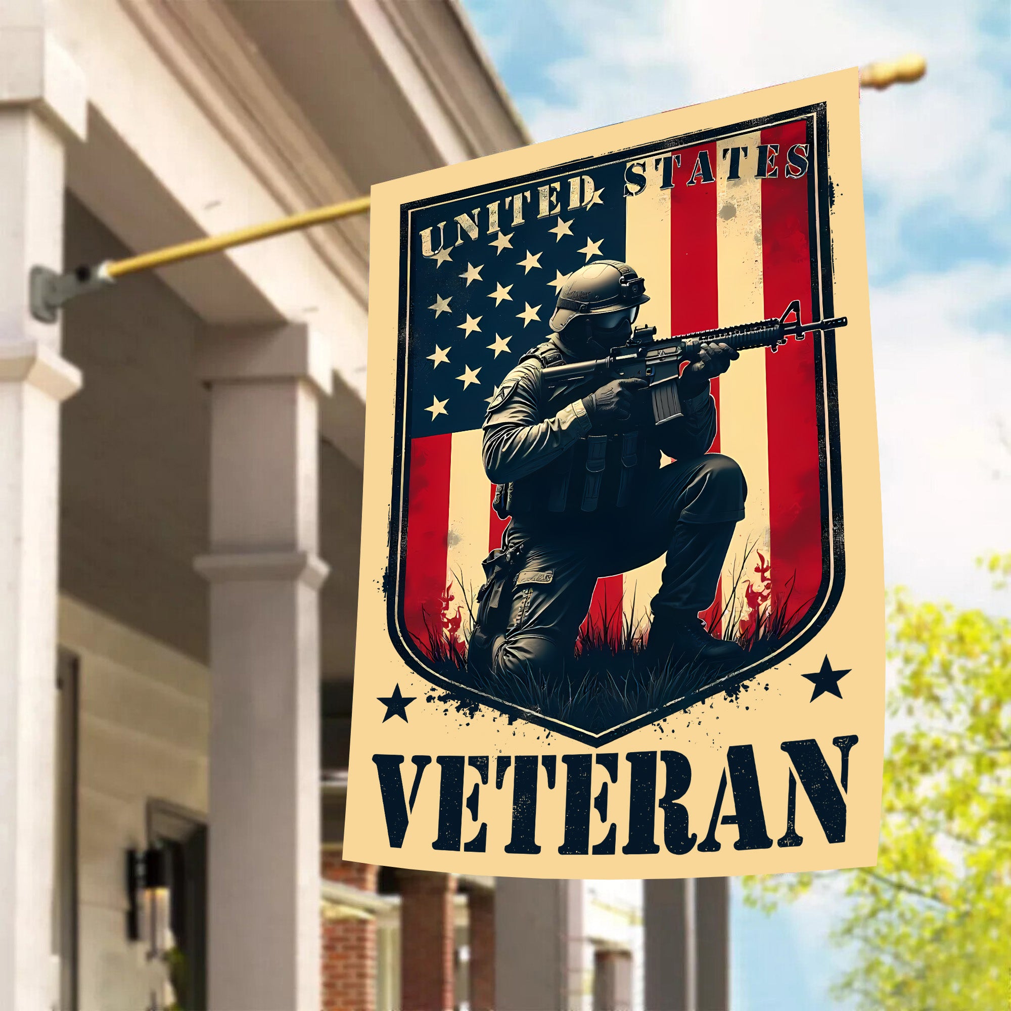 Veteran Pride U.S. Military Honor Flag