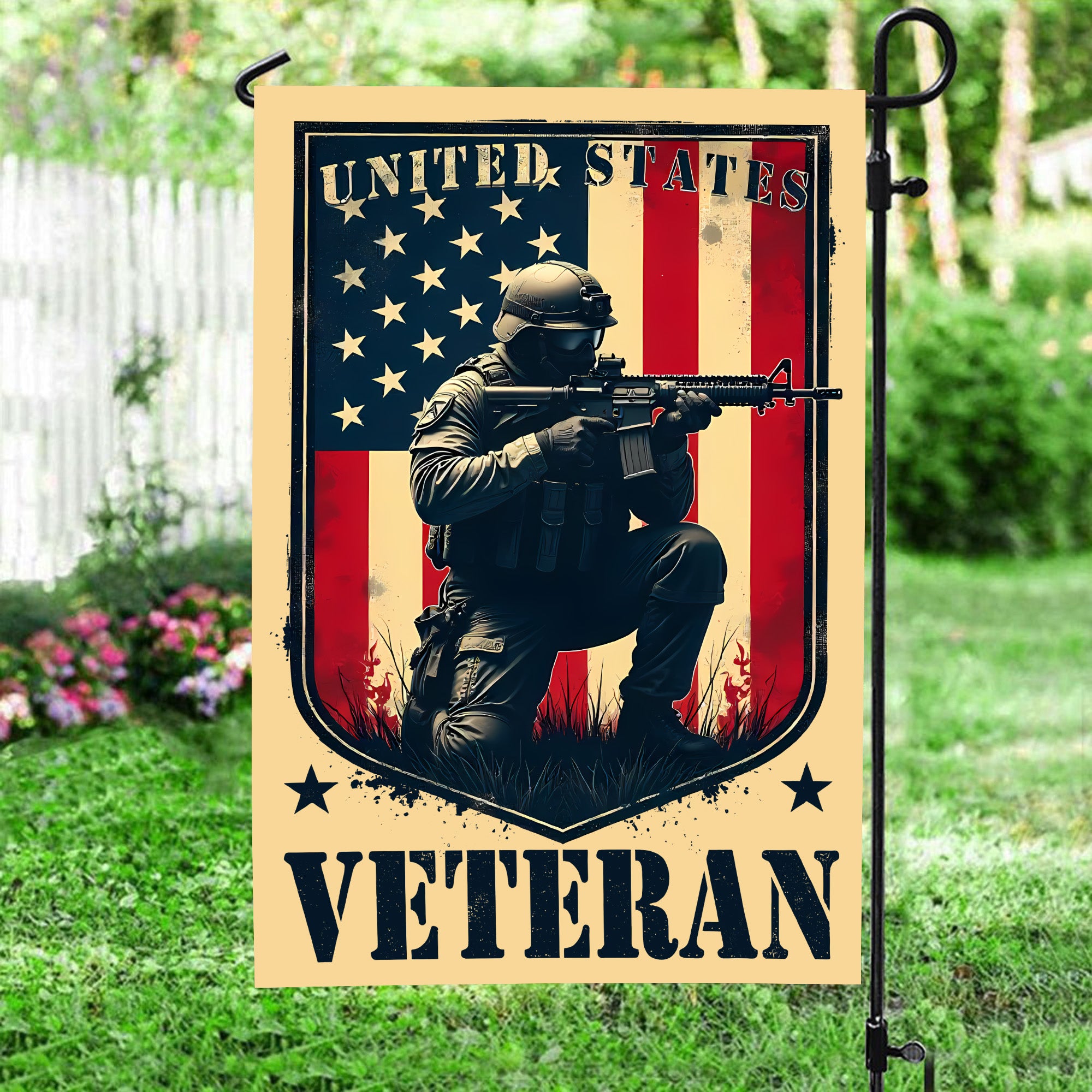 Veteran Pride U.S. Military Honor Flag