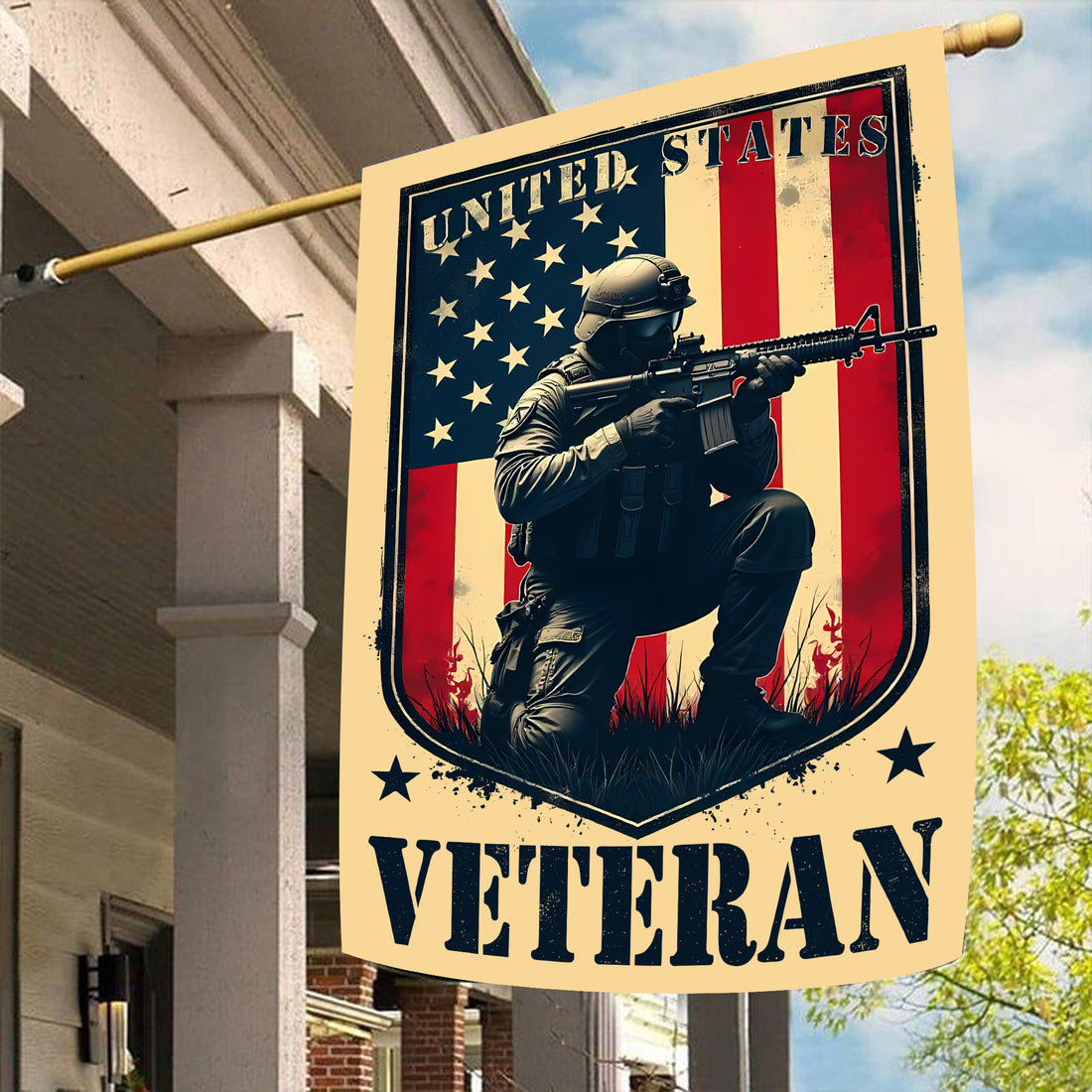 Veteran Pride U.S. Military Honor Flag