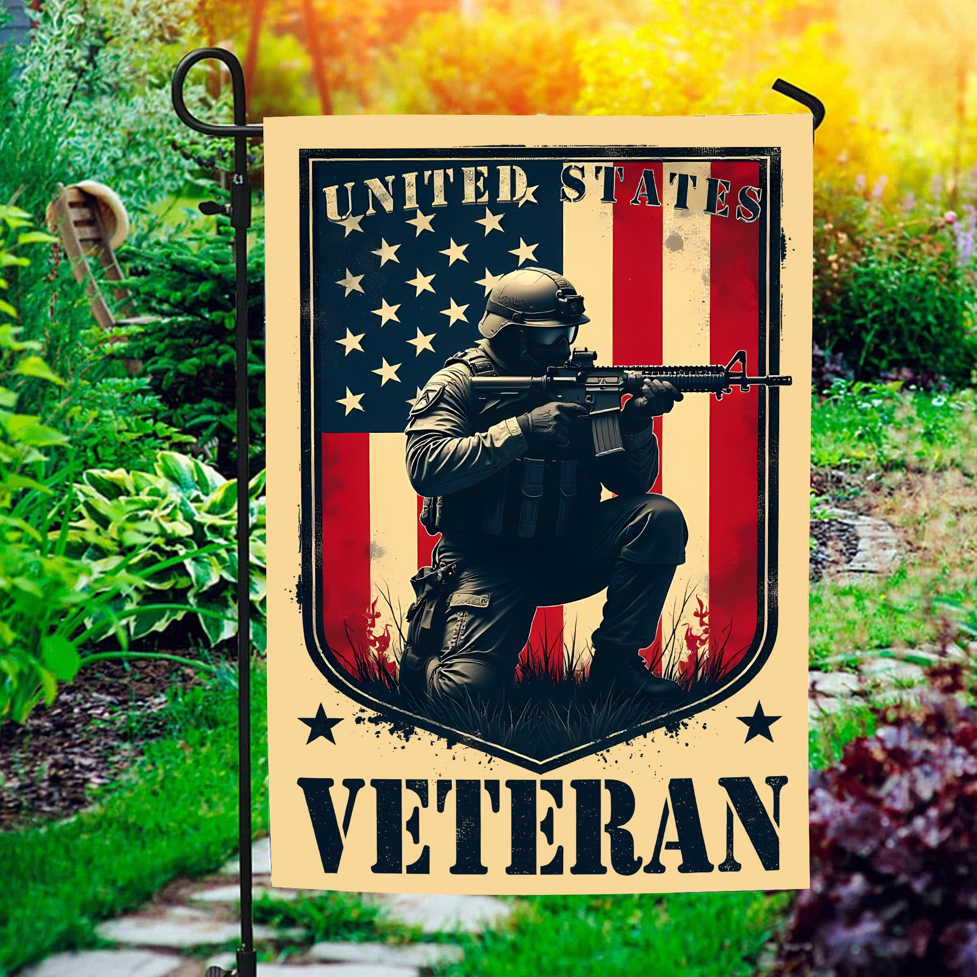 Veteran Pride U.S. Military Honor Flag