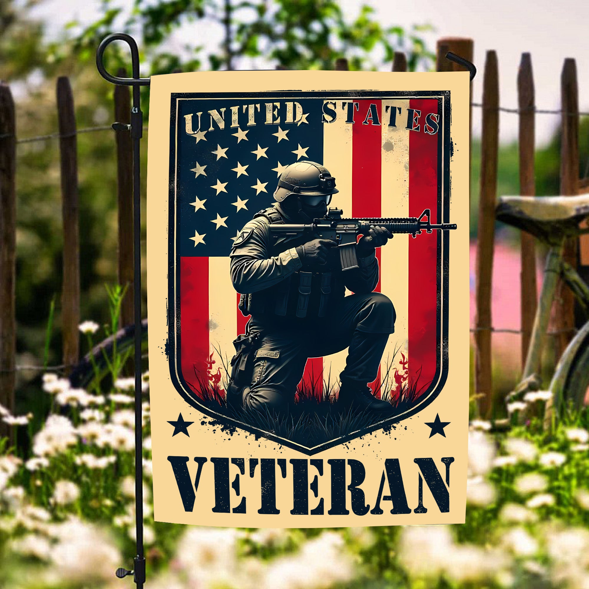 Veteran Pride U.S. Military Honor Flag