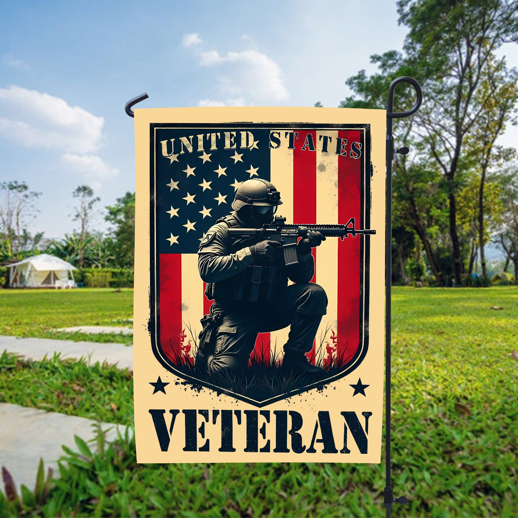 Veteran Pride U.S. Military Honor Flag