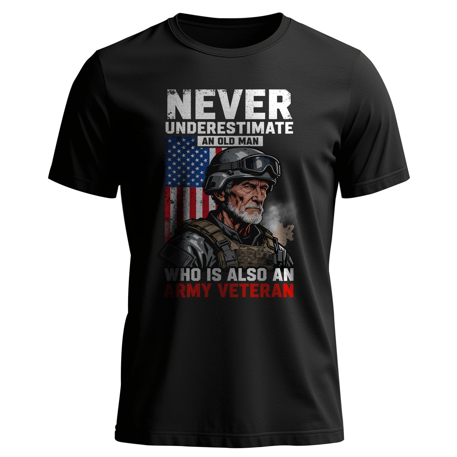 Never Underestimate an Old Man Who Is Also T-Shirt