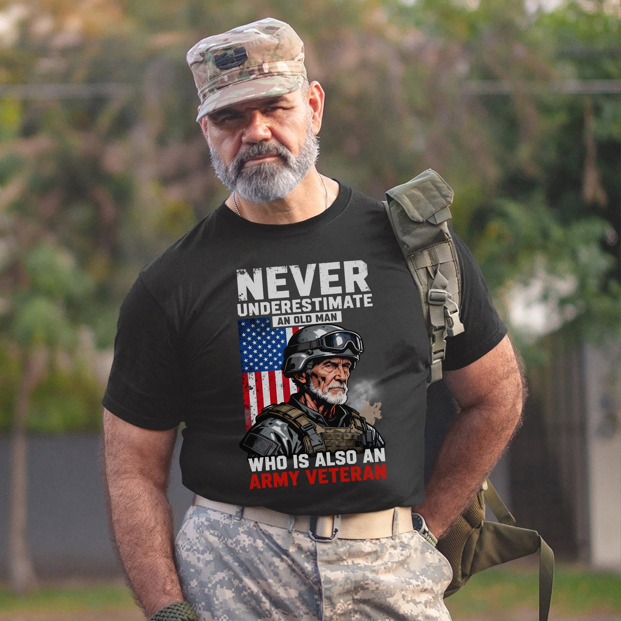 Never Underestimate an Old Man Who Is Also T-Shirt