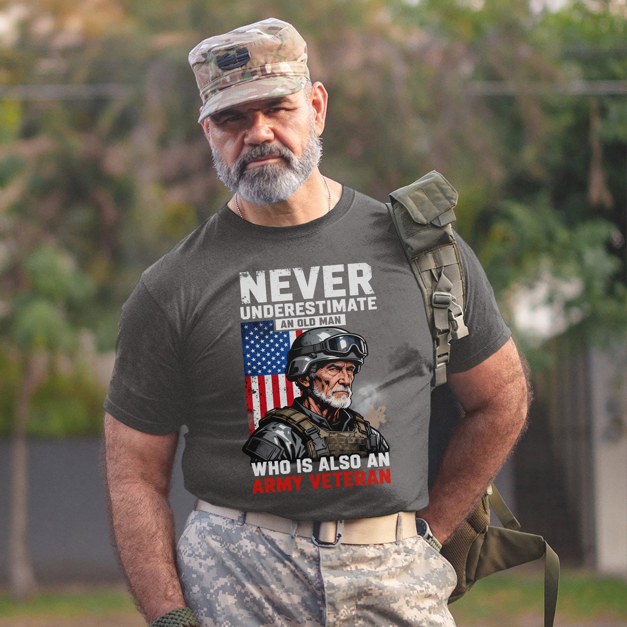 Never Underestimate an Old Man Who Is Also T-Shirt