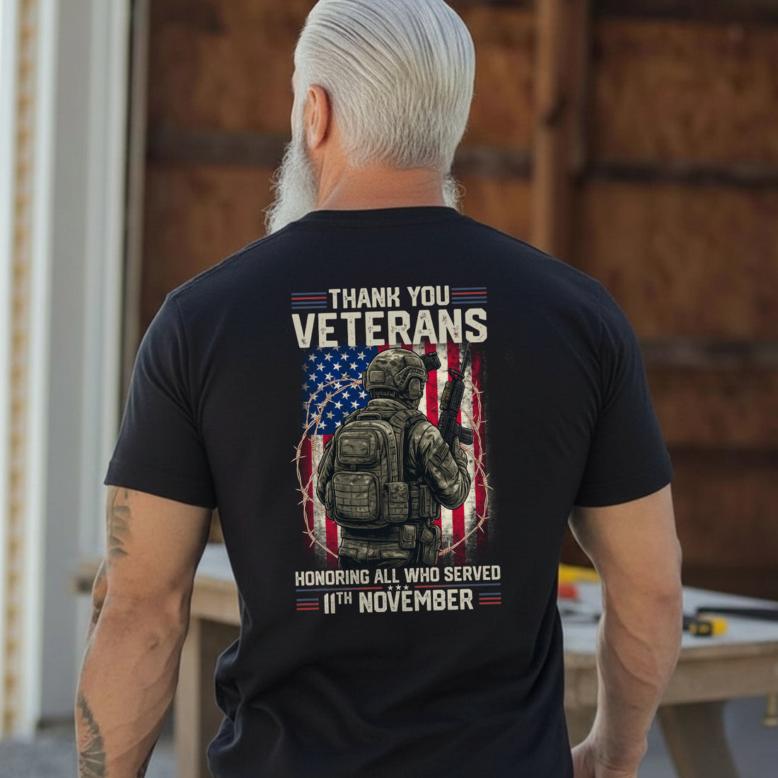 Thank You Veterans Honoring All Who Served T-Shirt