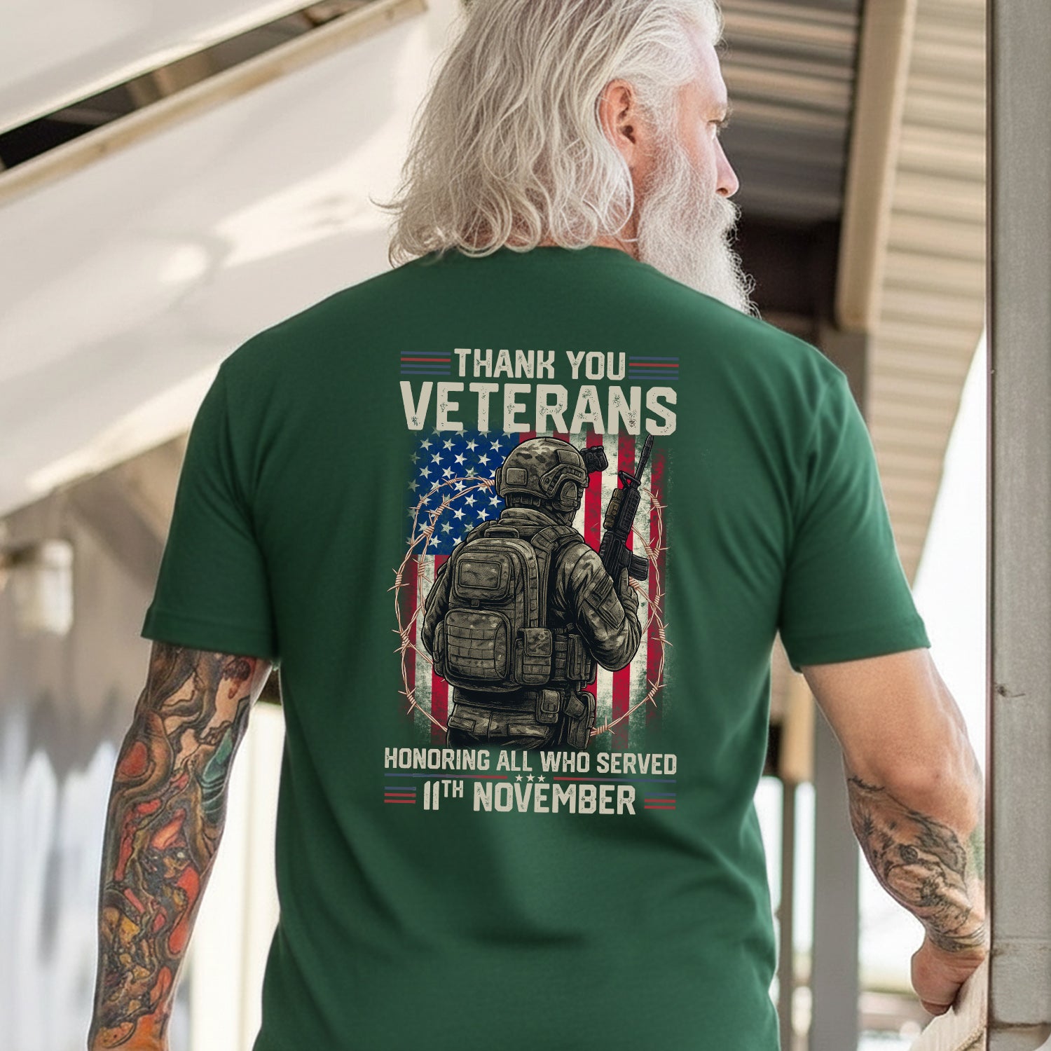 Thank You Veterans Honoring All Who Served T-Shirt