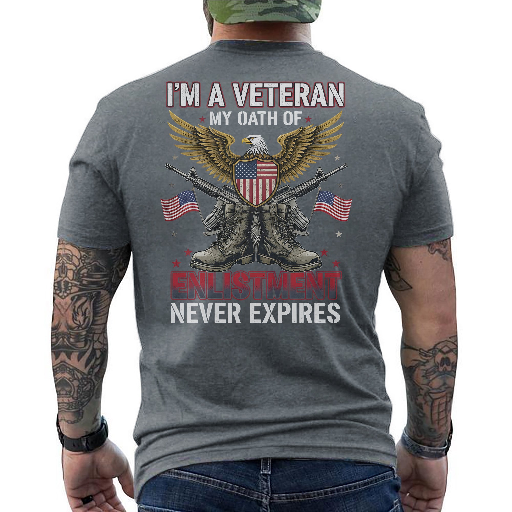 I'm a Veteran My Oath of Enlistment Never T-Shirt