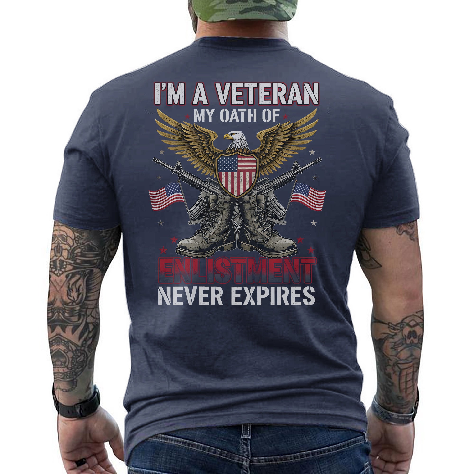 I'm a Veteran My Oath of Enlistment Never T-Shirt