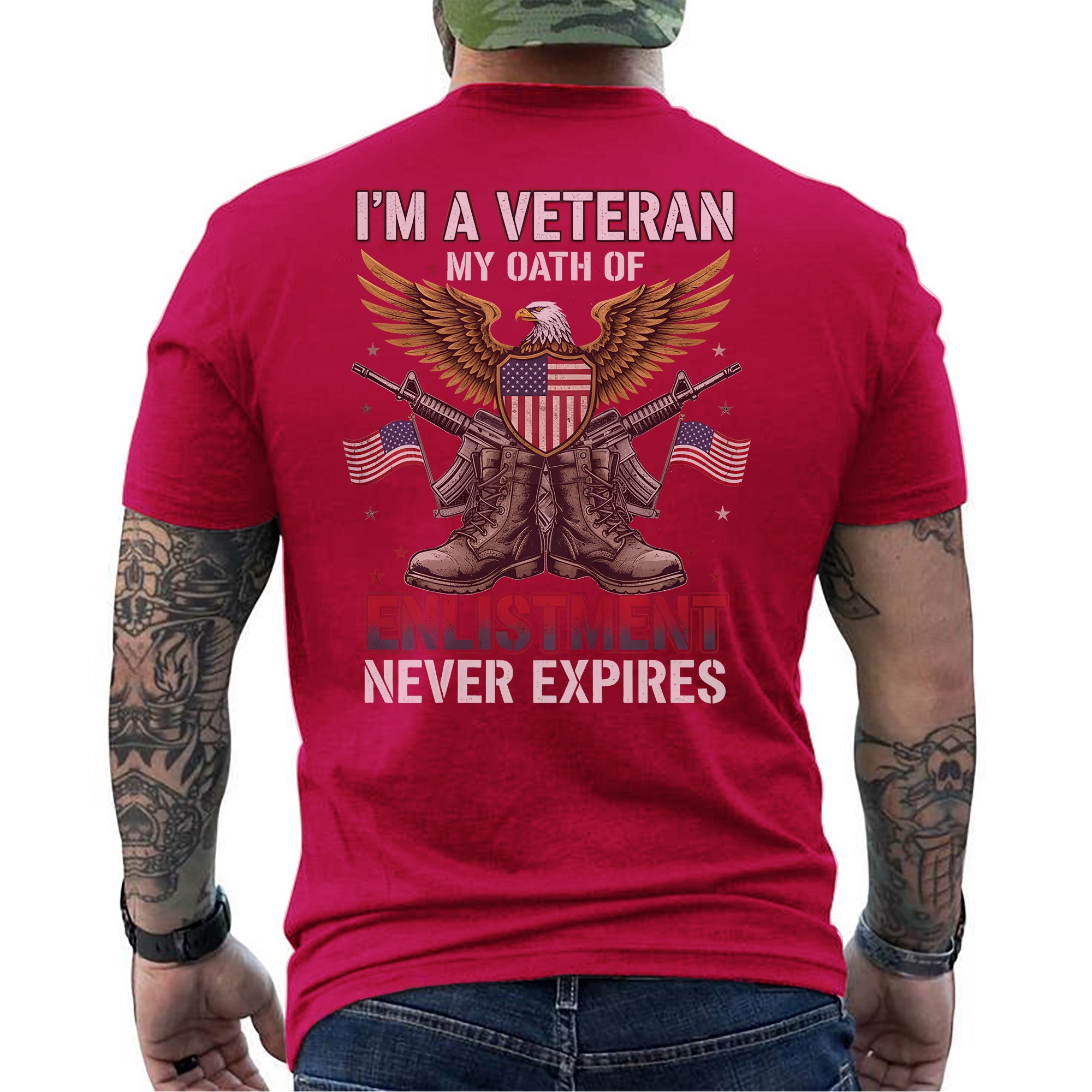 I'm a Veteran My Oath of Enlistment Never T-Shirt