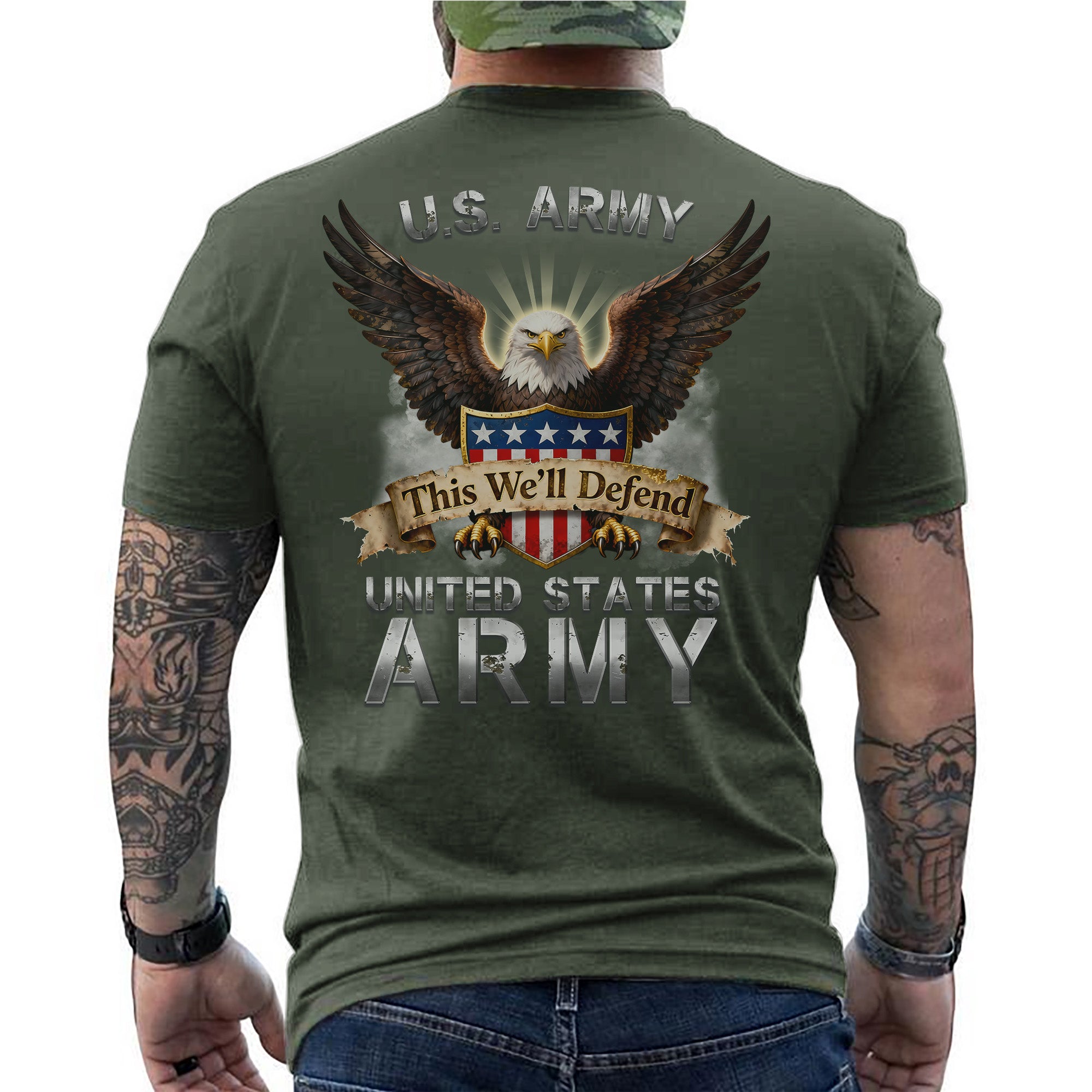 US Army This We’ll Defend Proud US T-Shirt
