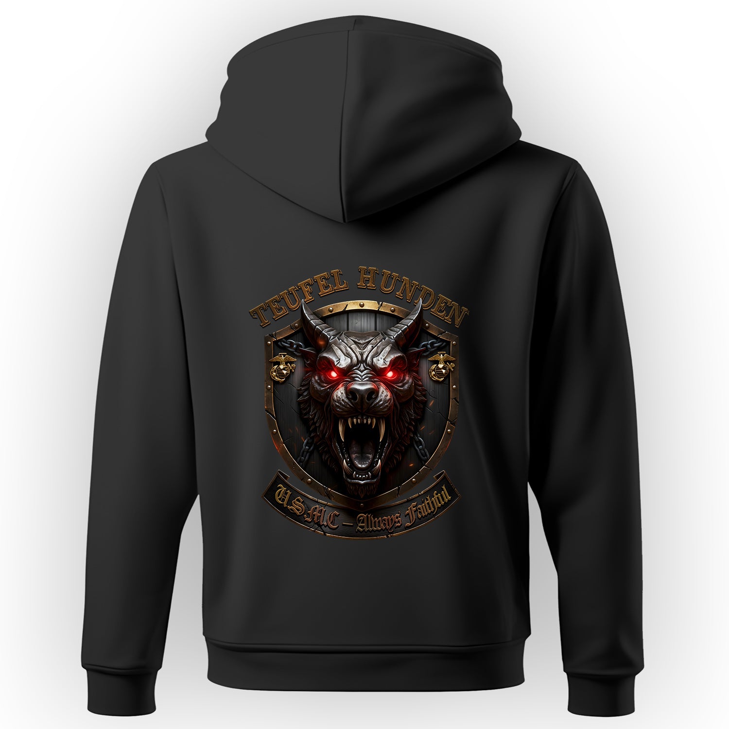 Teufel Hunden USMC Always Faithful Proud US Hoodie