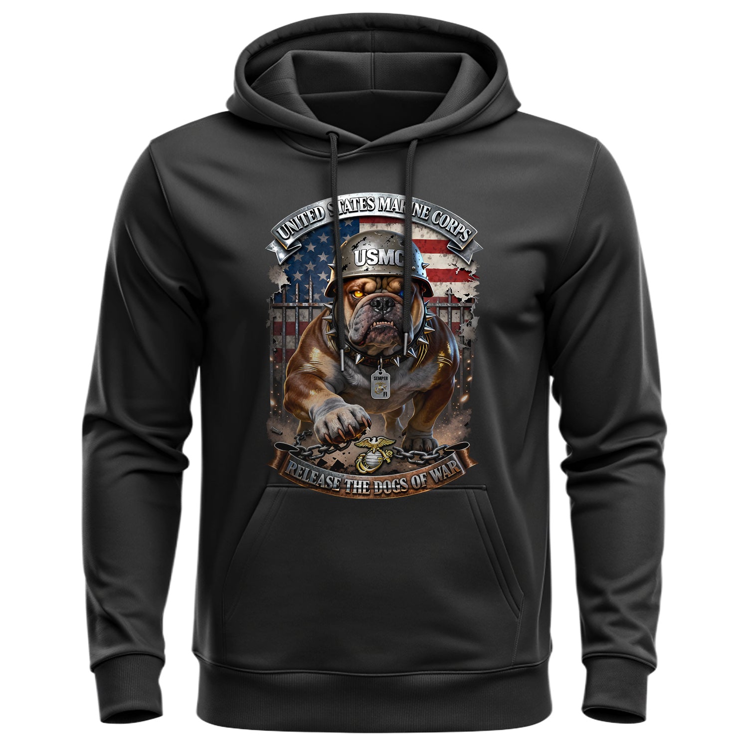 United States Marine Corps Release the Dogs Hoodie