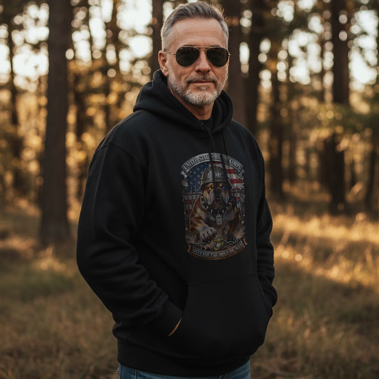 United States Marine Corps Release the Dogs Hoodie