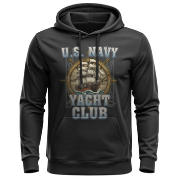 Proud US Navy Veteran Honor and Service Hoodie