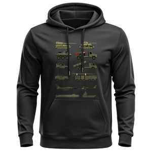Military Enthusiast Adventure Design Hoodie