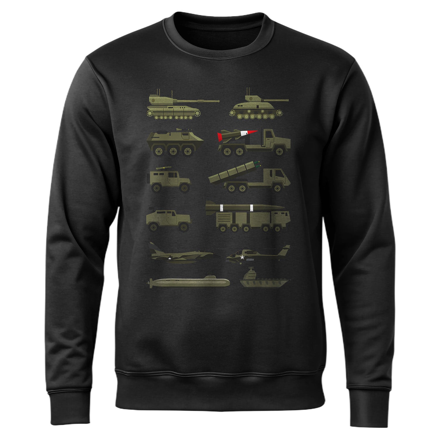 Military Enthusiast's Adventure Collection Sweatshirt