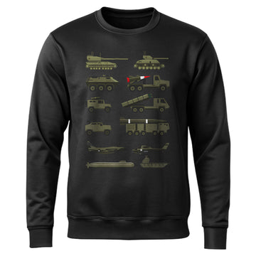 Military Enthusiast's Adventure Collection Sweatshirt