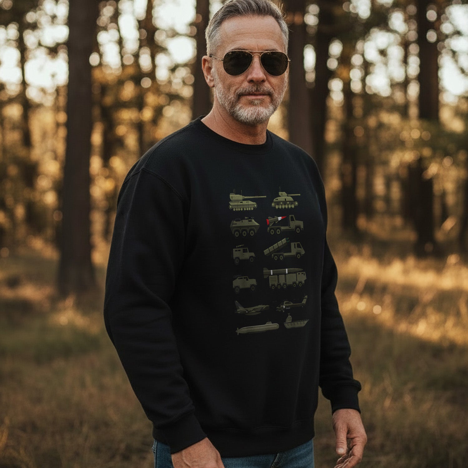 Military Enthusiast's Adventure Collection Sweatshirt