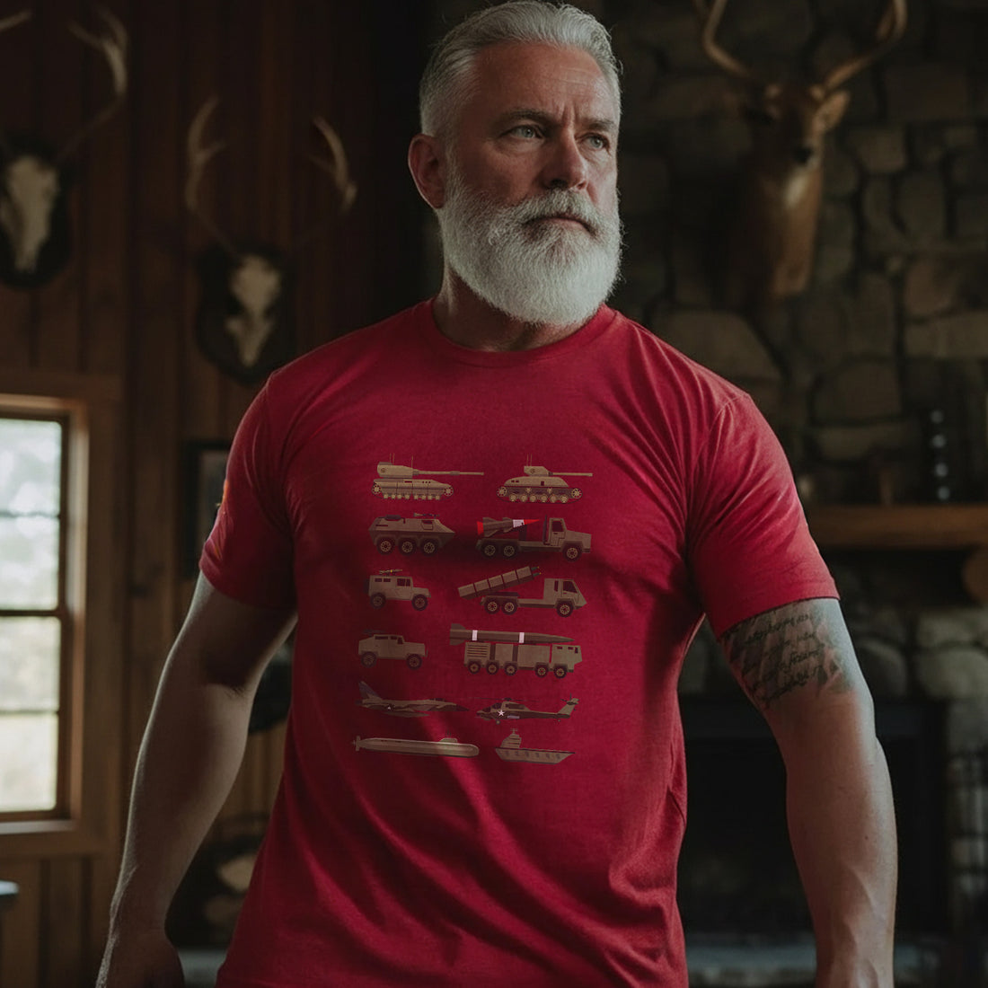 Military Enthusiast's Design for Adventurers T-Shirt