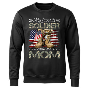 Proud Military Mom Tribute Sweatshirt