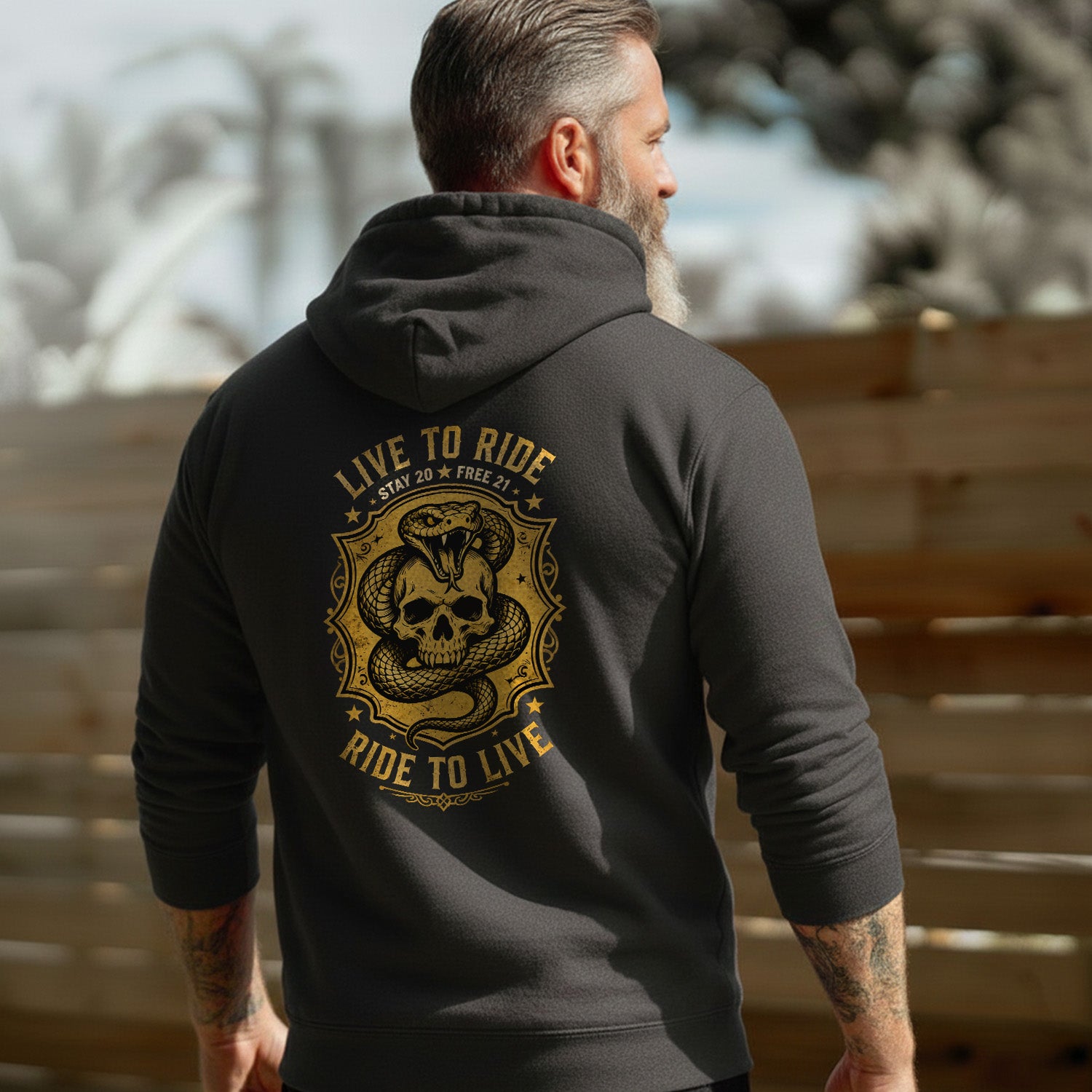 Live to Ride Spirit Adventure Hoodie