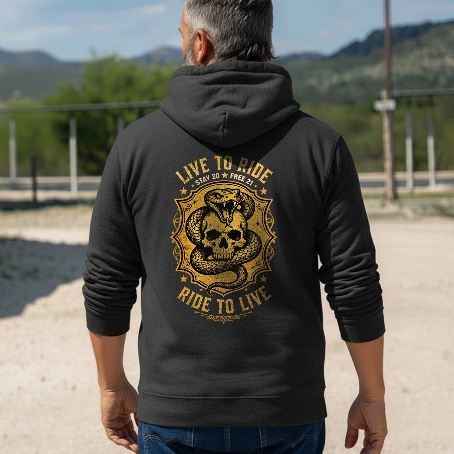 Live to Ride Spirit Adventure Hoodie