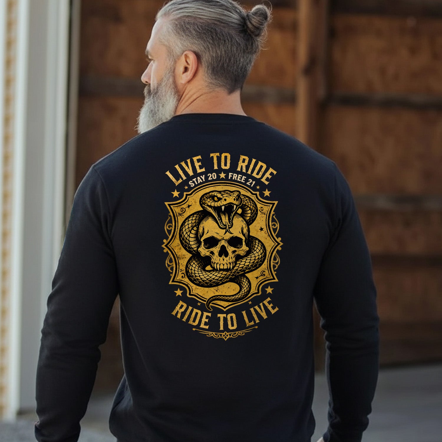 Live Free Ride Hard Spirit Sweatshirt