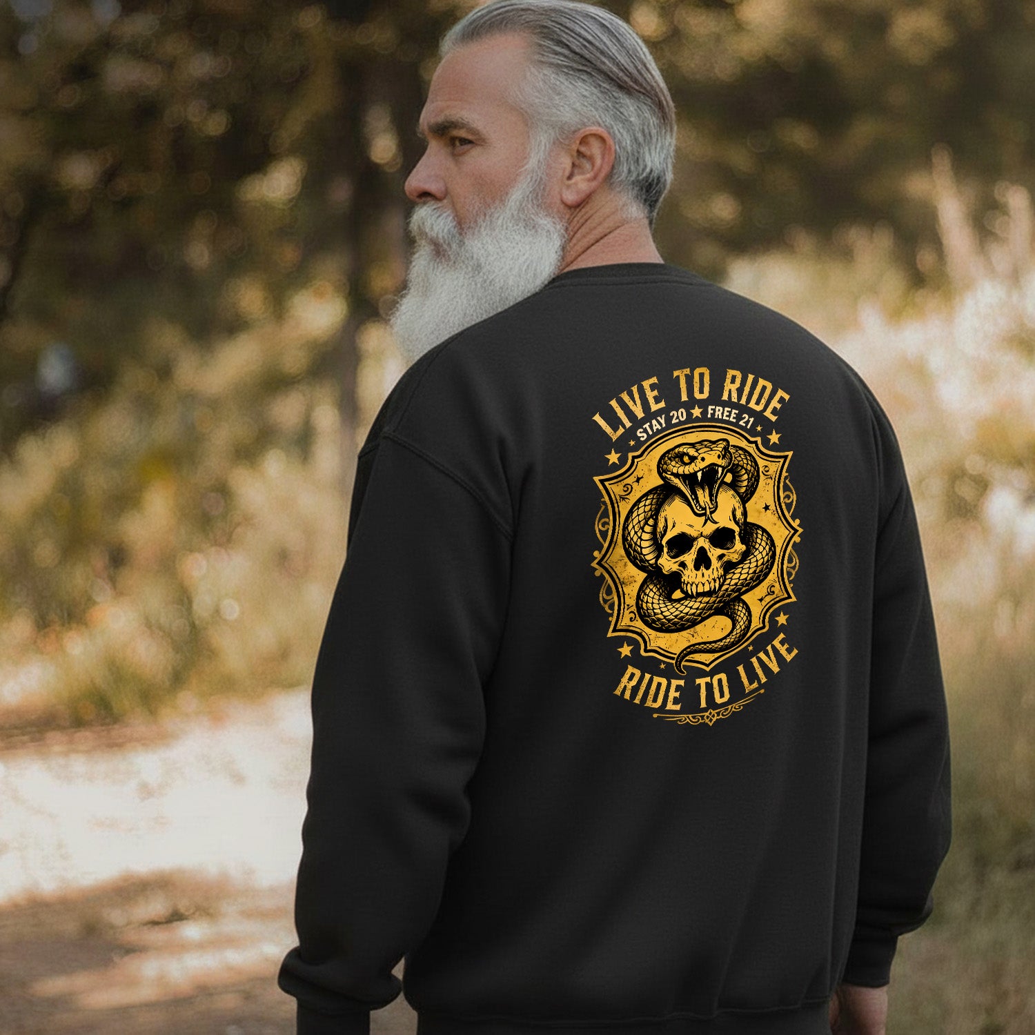 Live Free Ride Hard Spirit Sweatshirt
