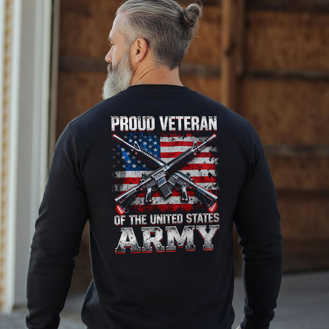 Proud Veteran American Spirit Sweatshirt
