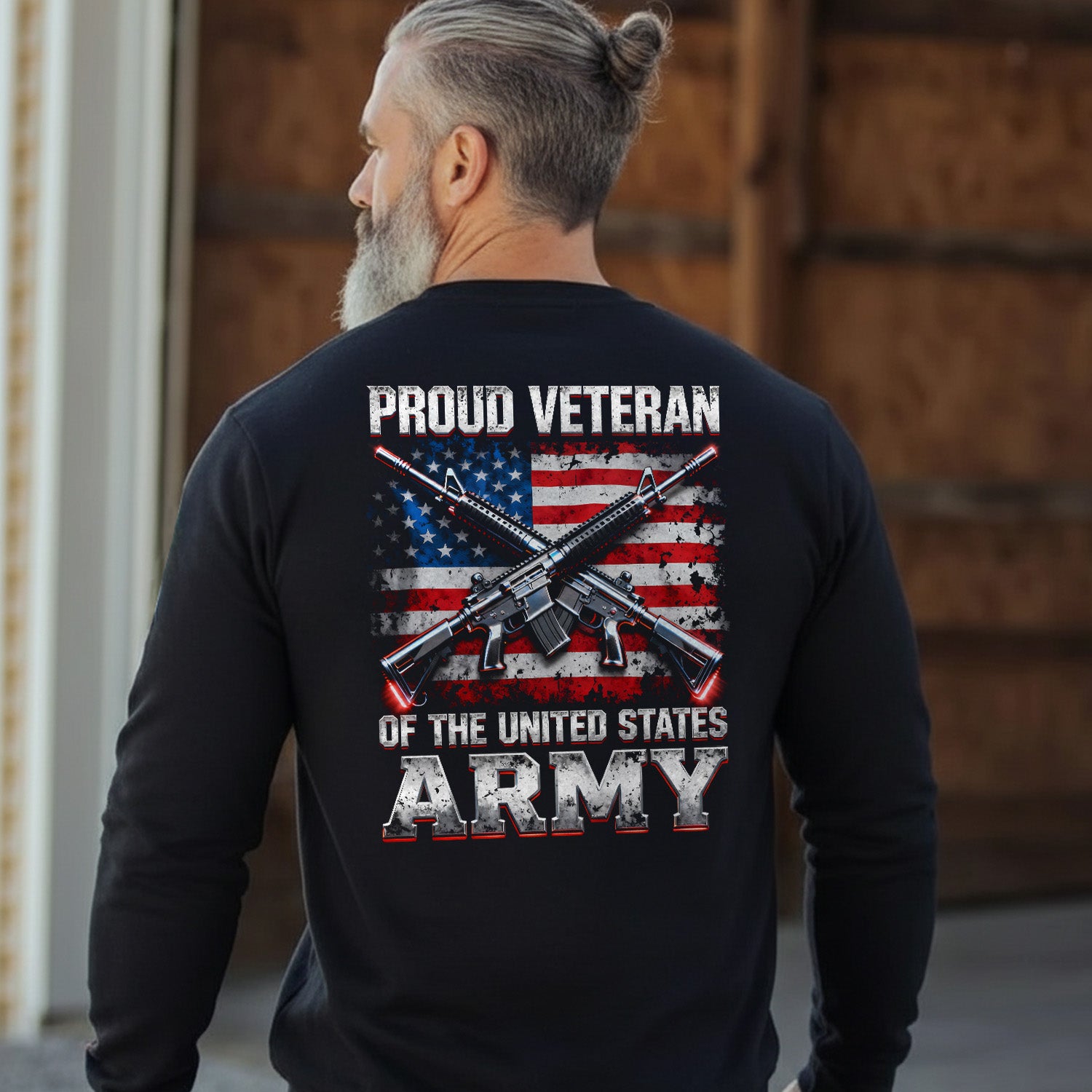 Proud Veteran American Spirit Sweatshirt