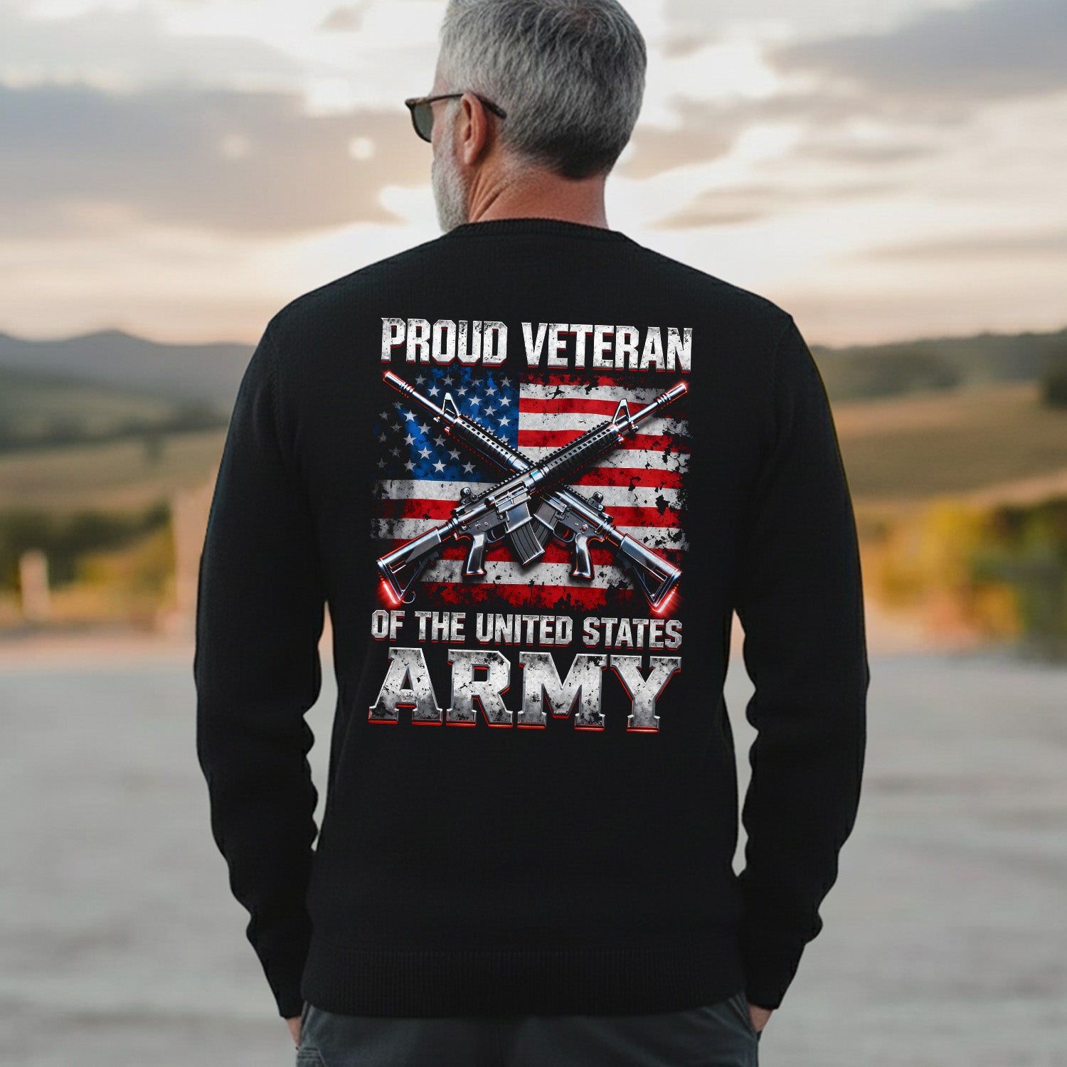 Proud Veteran American Spirit Sweatshirt