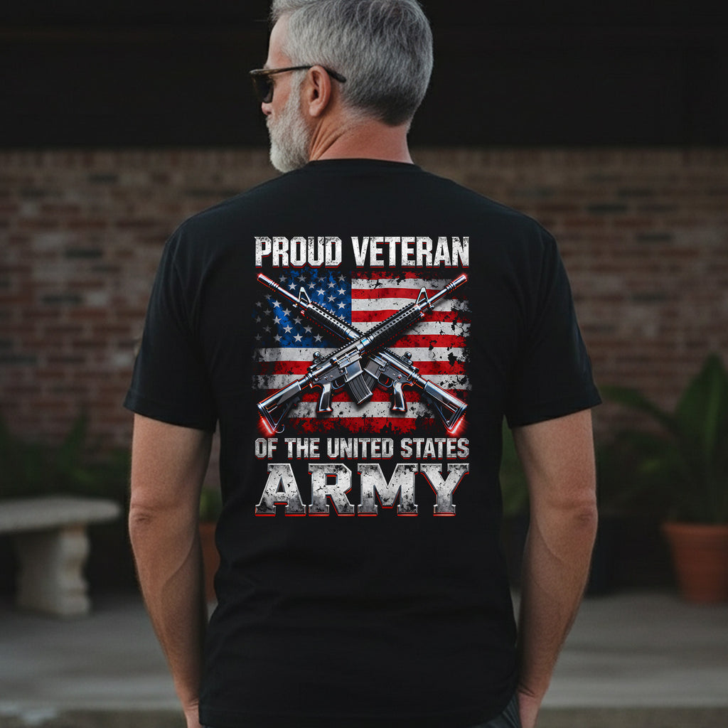 Proud Veteran Tribute for Army Heroes T-Shirt