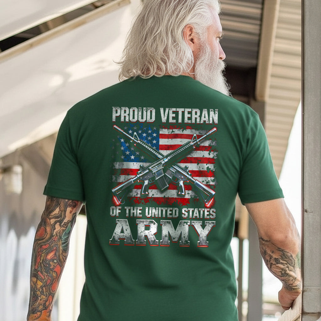 Proud Veteran Tribute for Army Heroes T-Shirt