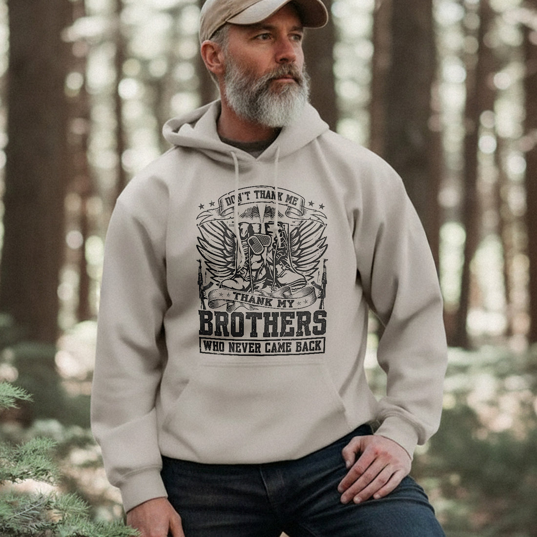 Honoring Fallen Heroes with Gratitude Hoodie
