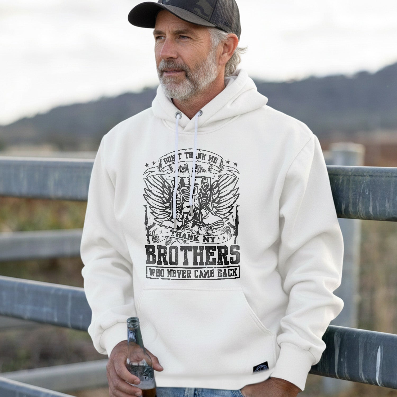Honoring Fallen Heroes with Gratitude Hoodie