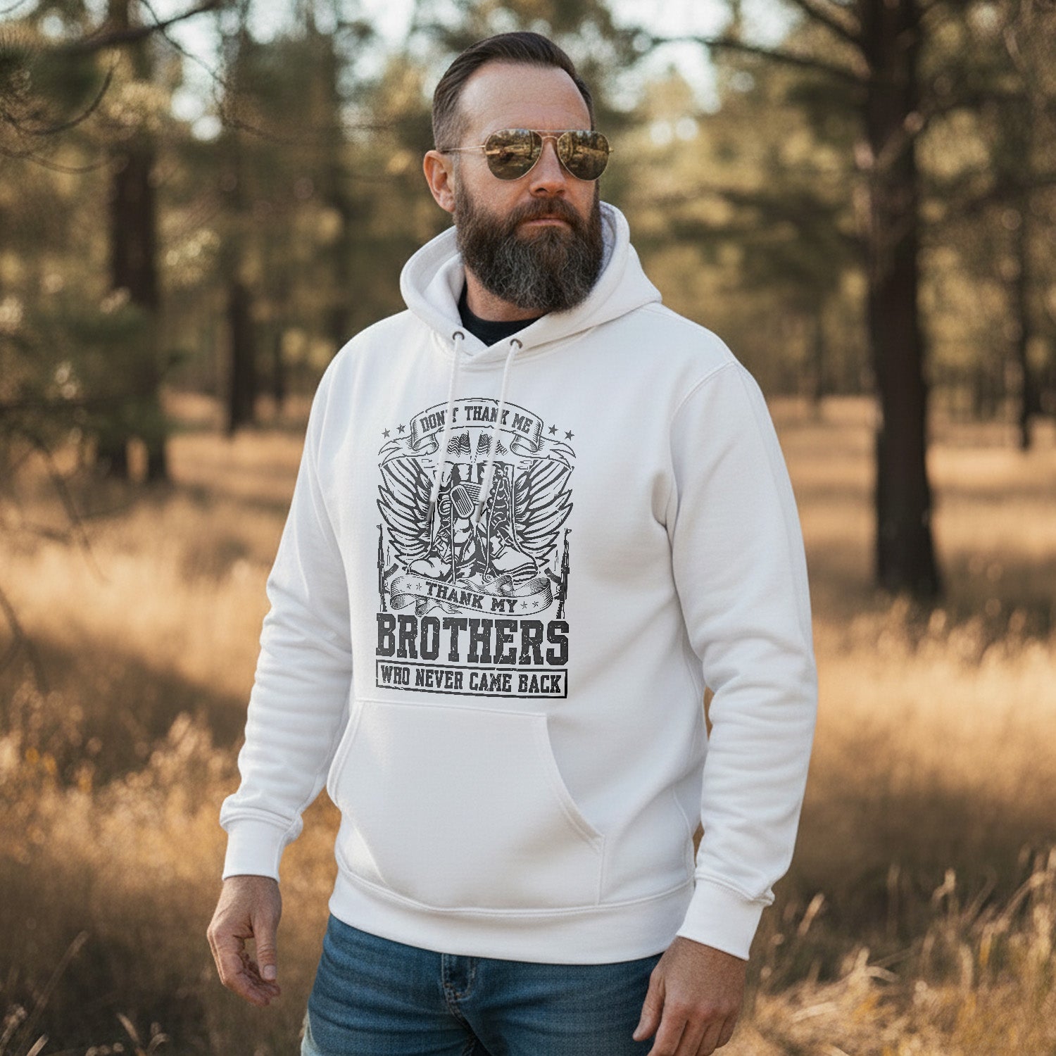 Honoring Fallen Heroes with Gratitude Hoodie