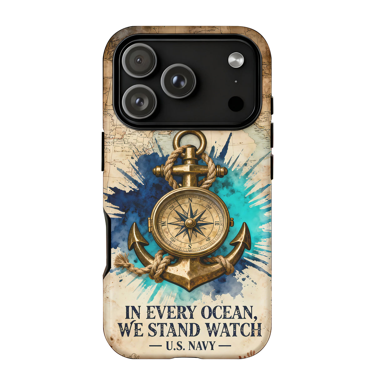 In Every Ocean, We Stand Watch Phone Case Main image