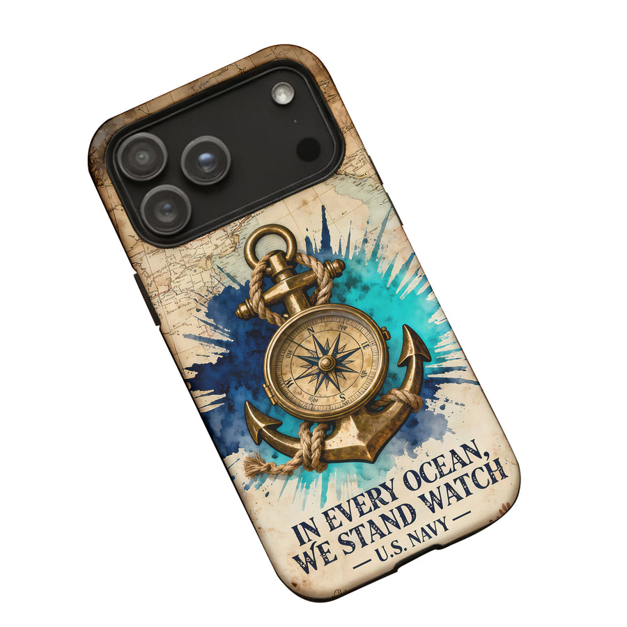 In Every Ocean, We Stand Watch Phone Case