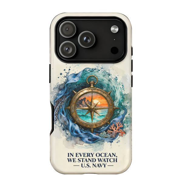 Guided by the Sea, Bound by Duty Phone Case