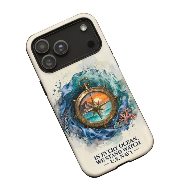 Guided by the Sea, Bound by Duty Phone Case