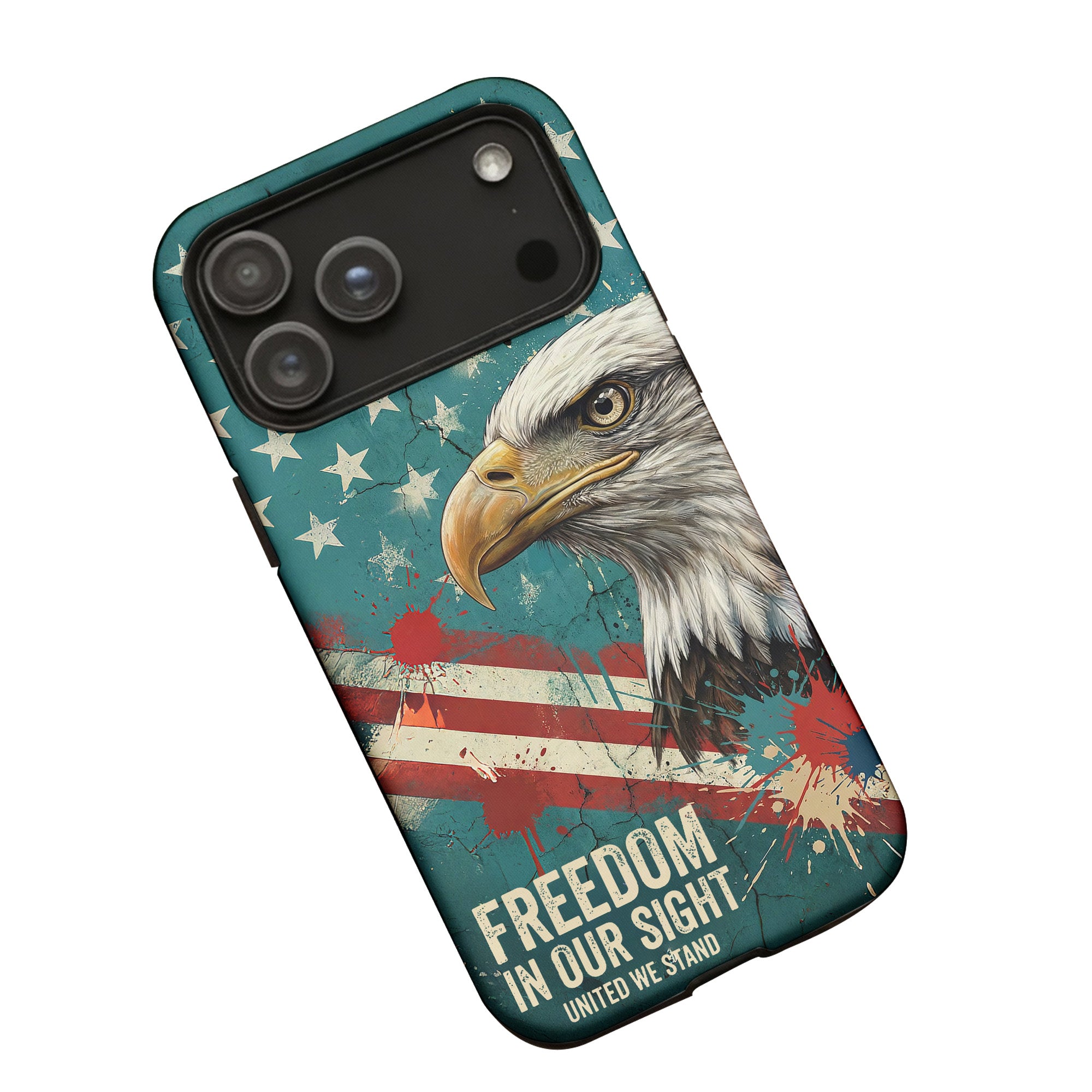 Freedom in Our Sight, Strength in Our Hearts Phone Case