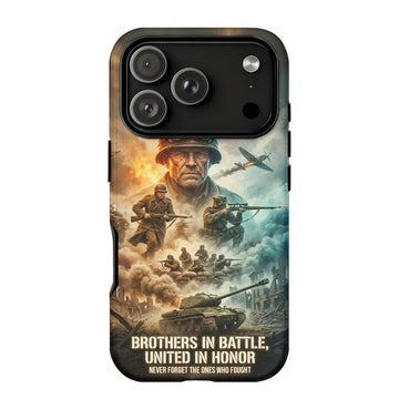 Brothers in Battle, Bound by Honor Phone Case