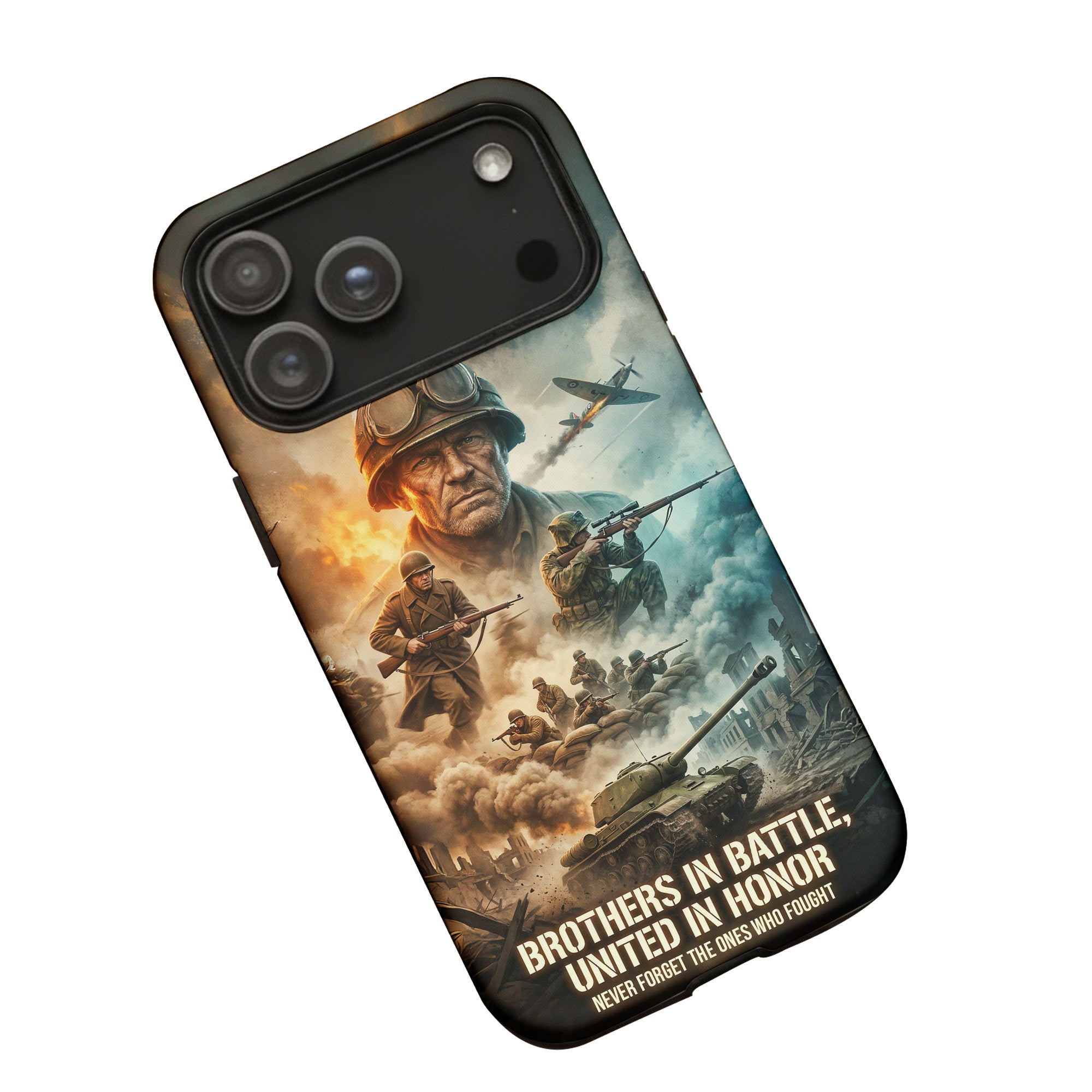 Brothers in Battle, Bound by Honor Phone Case
