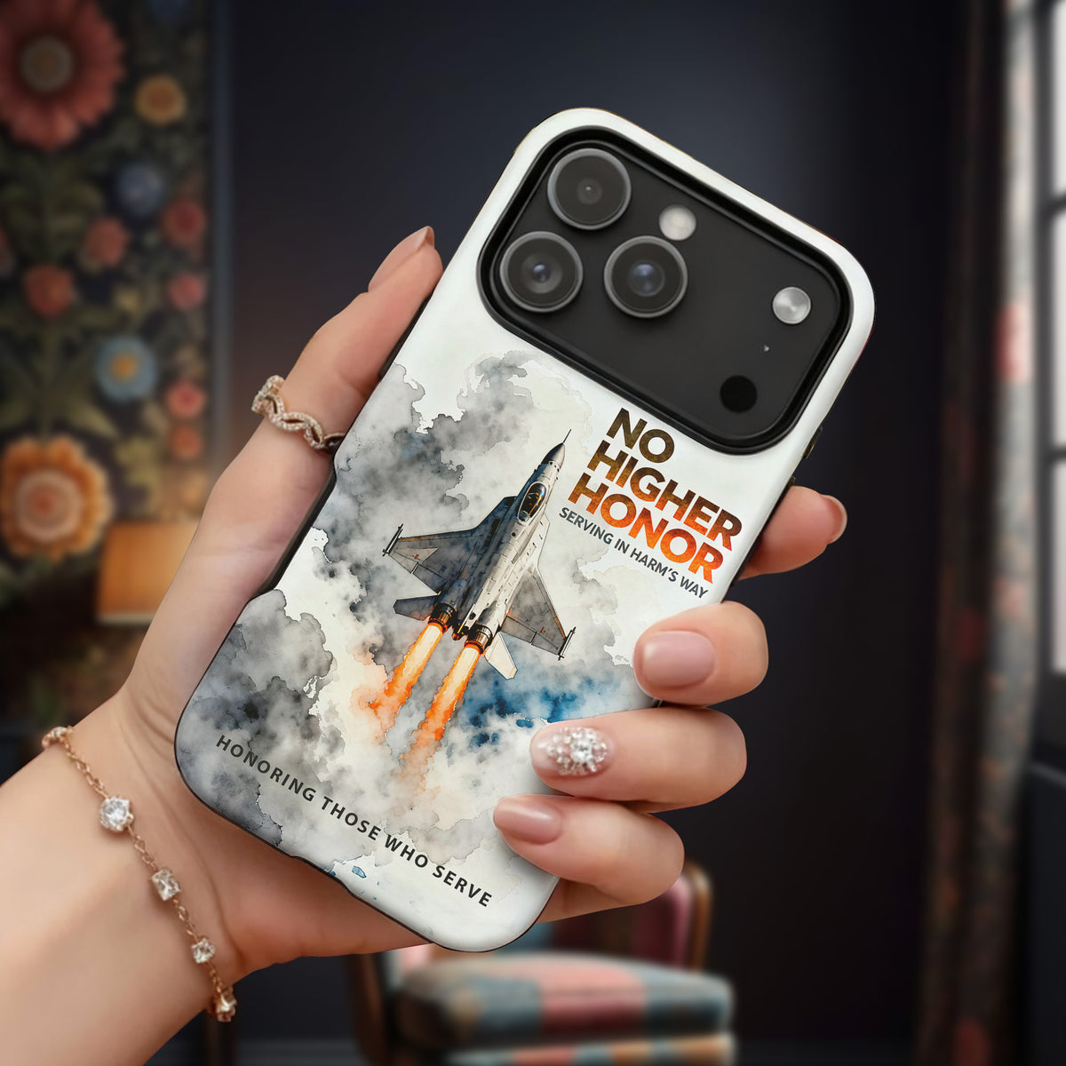 No Higher Honor, No Greater Duty Phone Case