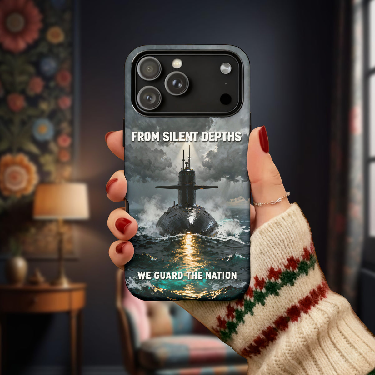 Guardians of the Silent Deep Phone Case