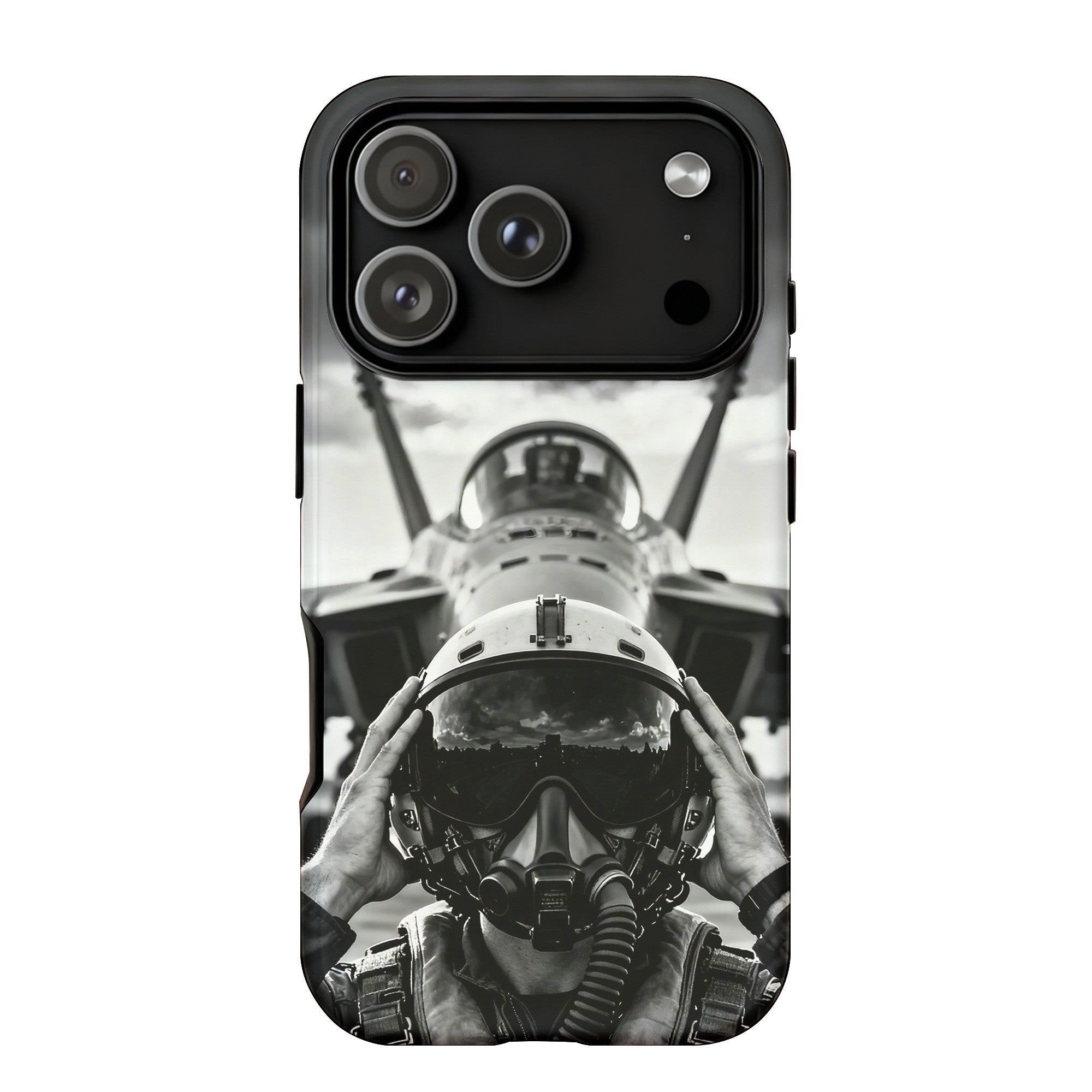 Eyes on the Sky Heart in the Mission Phone Case