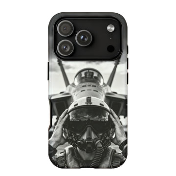 Eyes on the Sky Heart in the Mission Phone Case