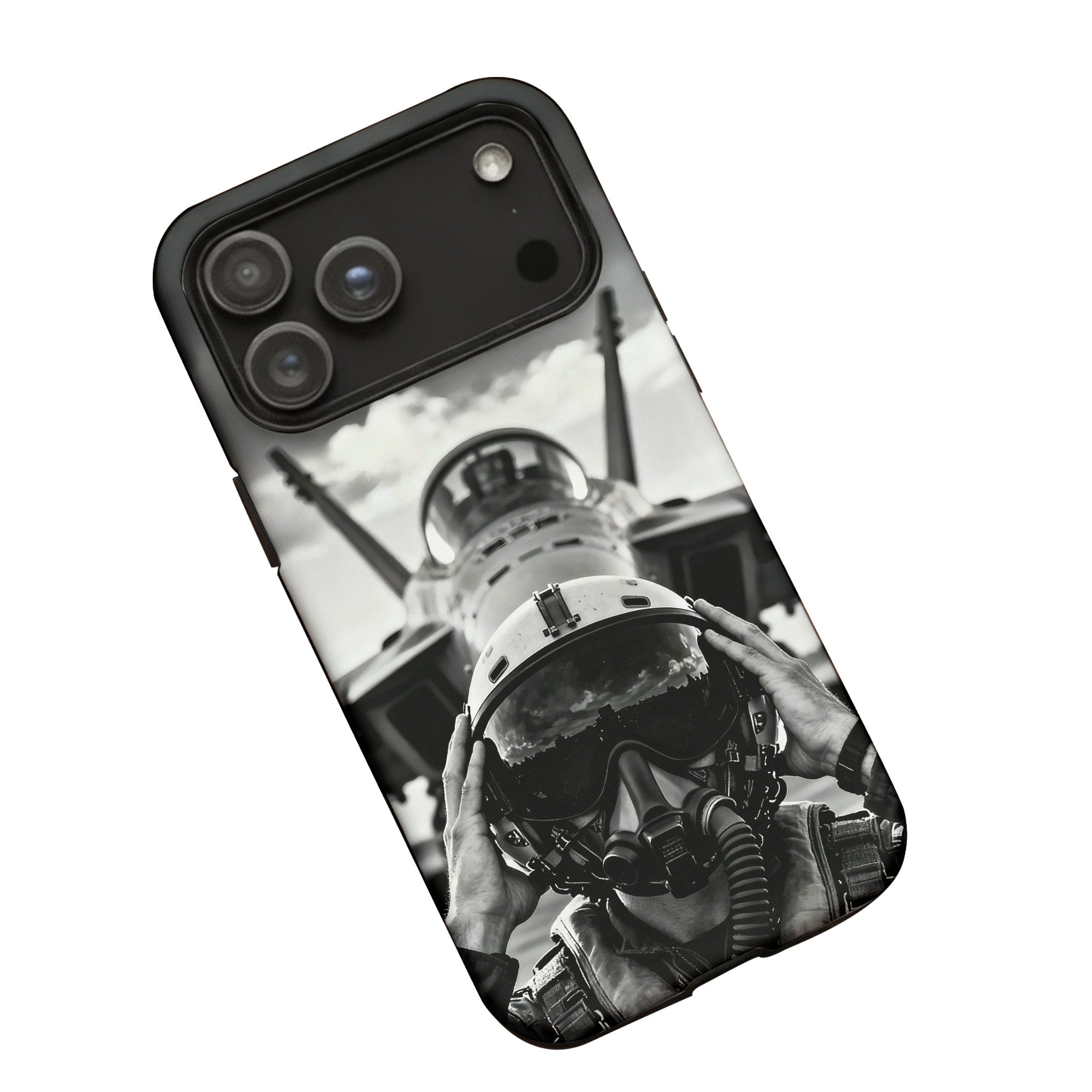 Eyes on the Sky Heart in the Mission Phone Case