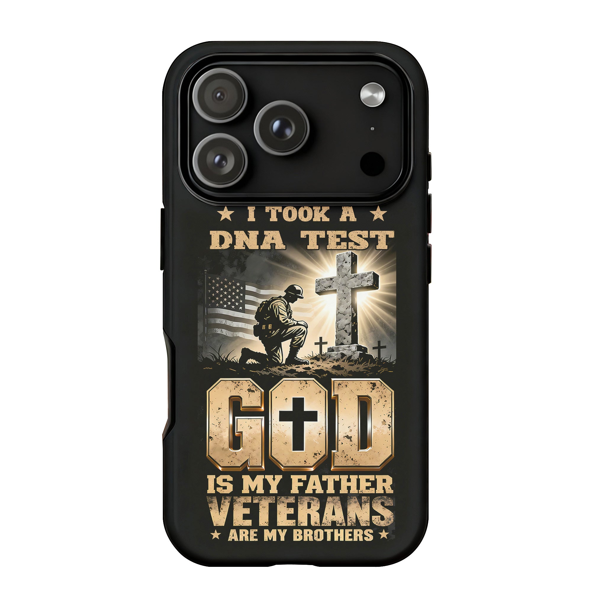 God My Father Veterans My Brothers Phone Case